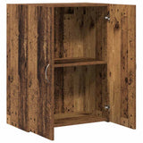 Office Cabinet Black Oak 70 x 32 x 77.5 cm Engineered Wood 869120