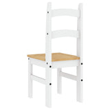 Dining Chairs 2 pcs White 40x46x99 cm Solid Wood Pine 4005728