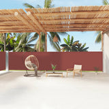 Retractable Side Awning Brown 160x1200 cm 318069