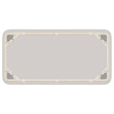 Garden Table Natural 80 x 40 x 45 cm Poly Rattan 42010365