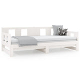 Pull-out Day Bed without Mattress White 2x cm 820293