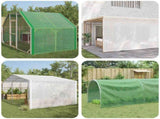 Tarpaulin with Eyelets Green 4 x 15 m 260 gsm PE 42039285