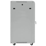 Network Cabinet with Storage Grey 60 x 60 x 80 cm Steel 42017660