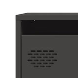 Highboard Black 39x35x103.5 cm Steel 851400