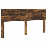 Bed Frame with Drawer Smoked Oak 180 x 200 cm Engineer Wood 3410683