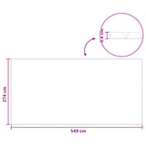 Solar Pool Cover Heavy Quality 549 x 274 cm 200 m Square PE 42034509