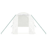 Greenhouse with Steel Frame White 8 m 4x2x2 m 3188028