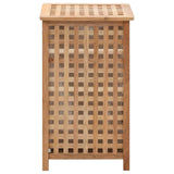 Laundry Bin 39x39x65 cm Solid Walnut Wood 247603