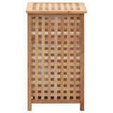 Laundry Bin 39x39x65 cm Solid Walnut Wood 247603
