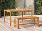 Garden Bench 80 cm Solid Wood Acacia 362236