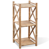 3-Tier Square Bamboo Shelf 242491