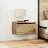 Wall-mounted Bedside Cabinet 2 pcs Artisan Oak 50 x 36 x 30 cm 863081