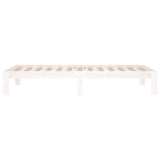 Bed Frame without Mattress White 90x190cm Single 810331