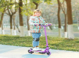 Electric Scooter for Kids 6-14 Years, with Colourful Lights, Purple T3398P349465