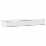 Storage Bed Frame with Drawer White 120 cm Engineered Wood 3335685