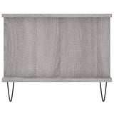 Coffee Table Grey Sonoma 90x50x40 cm Engineered Wood 829490