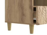 TV Cabinet 102 x 34.5 x 50 cm Artisan Oak Engineered Wood 895144