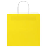 ZNTS Paper Bags 250 pcs with Handles Yellow 21x11x36 cm 4101785