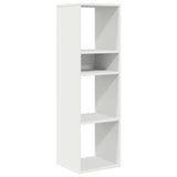 Book Cabinet White 34x31x112 cm Engineered Wood 860283