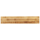Table Top 180x30x3.8 cm Rectangular Solid Wood Rough Mango 371378