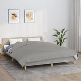 Weighted Blanket Grey 220x240 cm King 15 kg Fabric 3154792