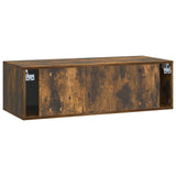 Wall-Mounted TV Cabinet 98 x 41 x 30 cm Smoked Oak 899210