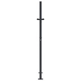 Garden Gate Anthracite 105x155 cm Steel Tree Design 153157