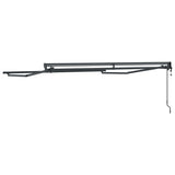 Awning Frame Anthracite 3 x 2.5 m Powder-coated Steel 42002535