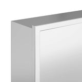 Shower Niche Silver 90 x 30 x 9.5 cm Stainless Steel 42012677