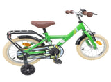 Kids Bike 16 Inches for 4-6 Years Old Green 42009503