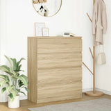 Sideboard Sonoma Oak 80x35x99 cm Engineered Wood 3328482