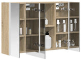 Bathroom Mirror Cabinet Sonoma Oak 63.5 x 15.5 x 60.5 cm 889249