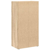 Bookcase Sonoma Oak 40x24x77 cm Engineered Wood 860366