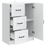 Sideboard with Drawer White 66 x 34.5 x 87 cm Engineered Wood 895775