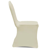 ZNTS Chair Cover Stretch Cream 18 pcs 3051641