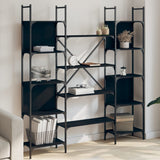 Bookshelf Black Engineered wood Large Bookshelf Rectangular 838858