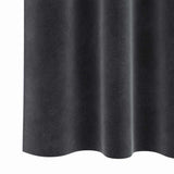 Blackout Curtains 2 pcs Dark Grey 140 x 245 cm Velvet 4107231