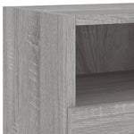 5 Piece TV Wall Units Grey Sonoma Engineered Wood 3216544