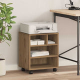 Printer Stand Artisan Oak 41 x 32 x 48 cm Engineered Wood 862280