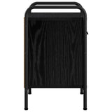 Bedside Cabinet 2 pcs Black Oak 40 x 30 x 50 cm Engineered Wood 8013495