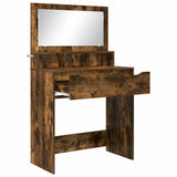 Bedroom Dressing Tables Smoked Oak 80 x 39.6 x 135 cm 888982