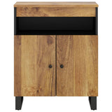 Sideboard with 2 Doors 60x33x75 cm Solid Wood Mango 352916