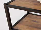 Industrial Bookshelf, Storage Shelf, Large Bookcase with 3 Open Shelves, Multifunctional Rack for T3398P329449