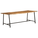 Dining Table 200x100x75 cm Solid Wood Mango 373612