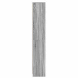 Bathroom Cabinet Grey Sonoma 30 x 33 x 190 cm Engineered Wood 890757