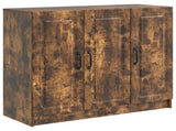 Sideboard Smoked Oak 89 x 34.5 x 77 cm Engineered Wood 895800