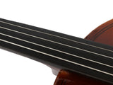 New 3/4 Acoustic Violin Case Bow Rosin Natural 19196091
