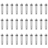 Traffic Control Bollards 10 pcs 75 cm PE 150961