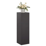 Plant Stand Black 30 x 30 x 100 cm Steel 8012502