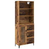 Highboard Old Wood 69.5 x 34 x 180 cm Engineered Wood 3415647